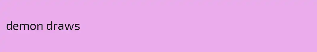 demon draws